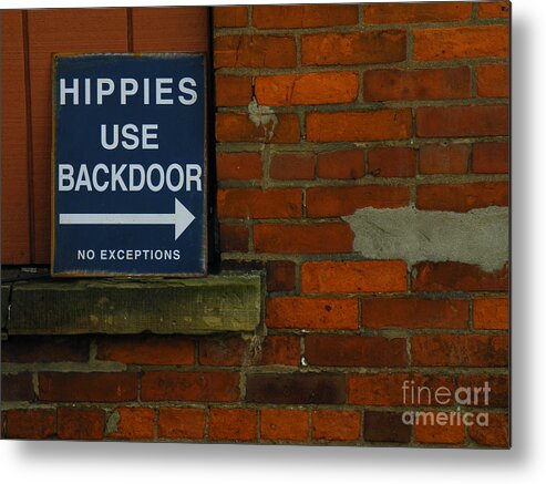 Hippie Metal Print featuring the photograph Era Of Distinction by Joe Pratt