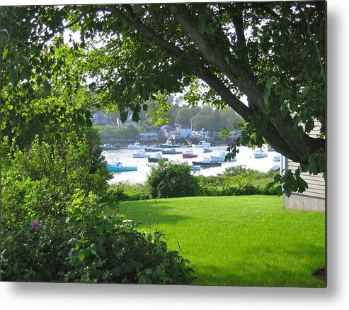 Bailey Island Metal Print featuring the photograph Everywhere You Look - The Sea by Mary McAvoy