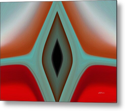 Eye Metal Print featuring the digital art Eye of the Needle by Greg Reed Brown