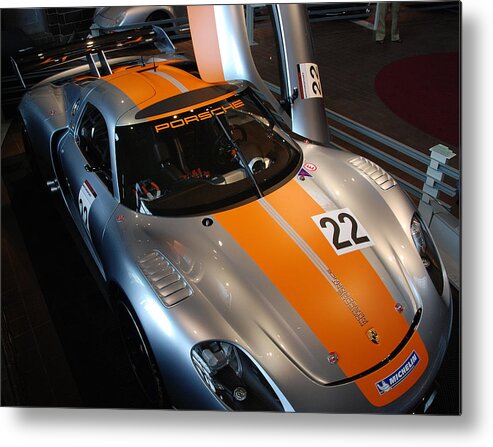 Porsche Metal Print featuring the photograph Gas Miser by John Schneider