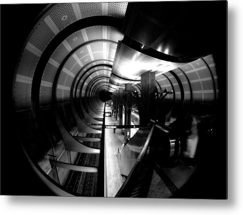 Subway Metal Print featuring the photograph Ghost's Number 7 by Scott Brown