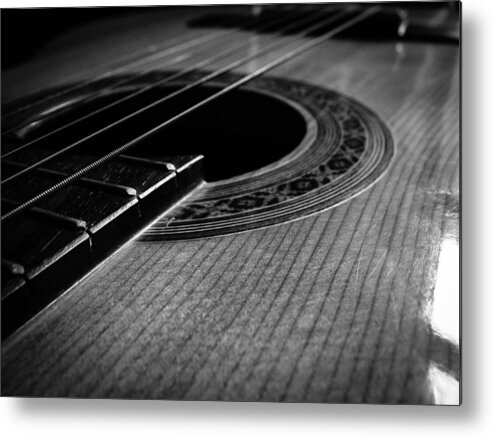 Guitar Metal Print featuring the photograph Guitar I by Stacy Michelle Smith