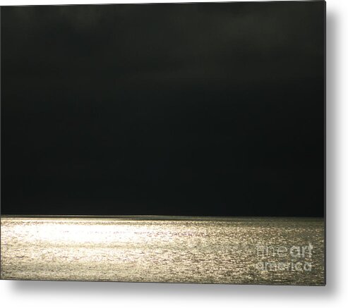 Beach Metal Print featuring the photograph Here Comes The Rain by Everette McMahan jr