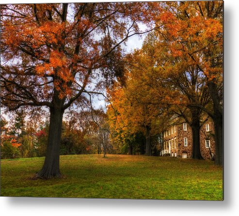 Fall Metal Print featuring the photograph Home Sweet Home by Yelena Rozov