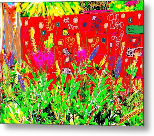 Garden Metal Print featuring the photograph In the Garden of My Heart by Anita Dale Livaditis