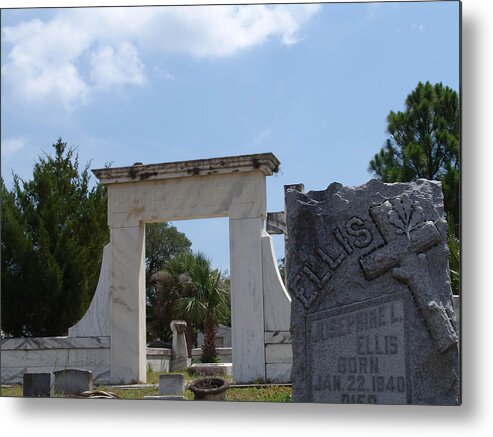 Cemetery Metal Print featuring the photograph Marble Arch by Al Griffin