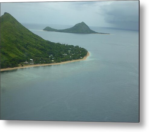 Town Metal Print featuring the photograph Murray Island Town by Pat Archer