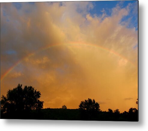 Rainbow Metal Print featuring the photograph Radiant by Azthet Photography