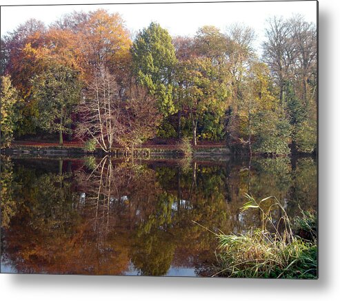 River Metal Print featuring the photograph Reflections of Autumn by Rod Johnson