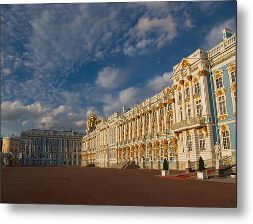 Built Structure Metal Print featuring the photograph Saint Catherine Palace by David Smith