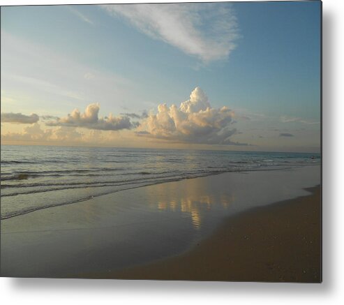 Beach Metal Print featuring the photograph Soft and Sweet by Sheila Silverstein