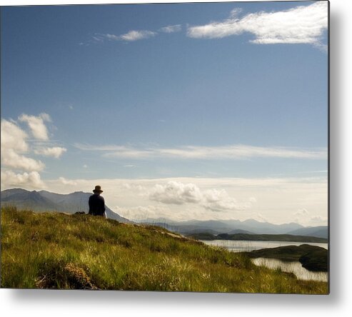 Solitary Metal Print featuring the photograph Summer Isles by David Harding