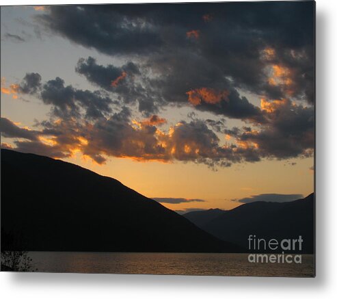Sunset Metal Print featuring the photograph Sunset by Leone Lund