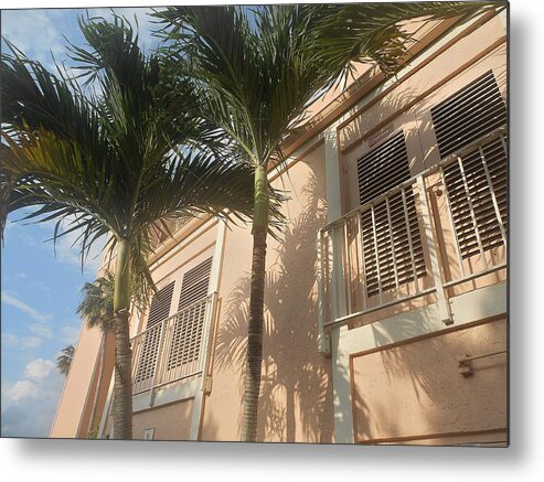 Florida Metal Print featuring the photograph Tropical Vacation by Sheila Silverstein