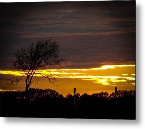 Sunset Metal Print featuring the photograph Western Sky by Stacy Michelle Smith
