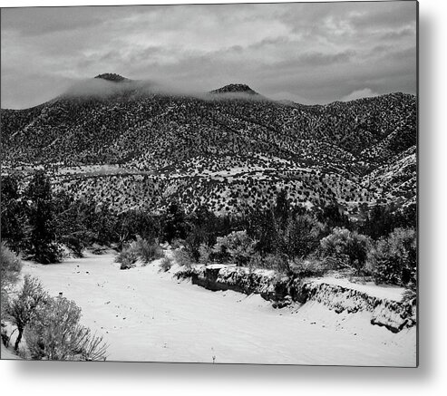 Mountains Metal Print featuring the photograph Winter Hills by Atom Crawford