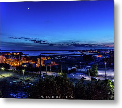 Sunset Metal Print featuring the photograph Bellingham Bay Sunset #1 by Mark Joseph