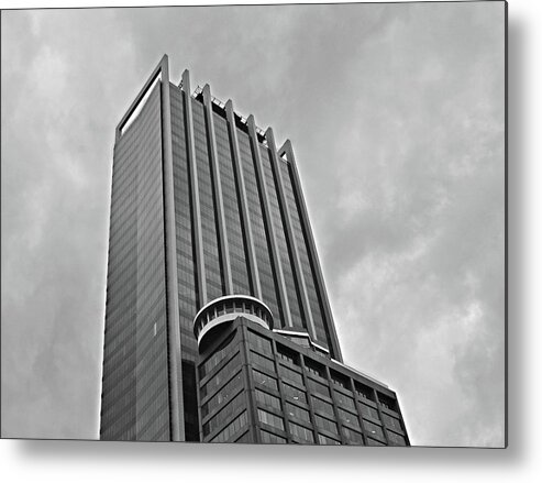 Building Metal Print featuring the photograph Building in Mexico #1 by Miguel Lopez