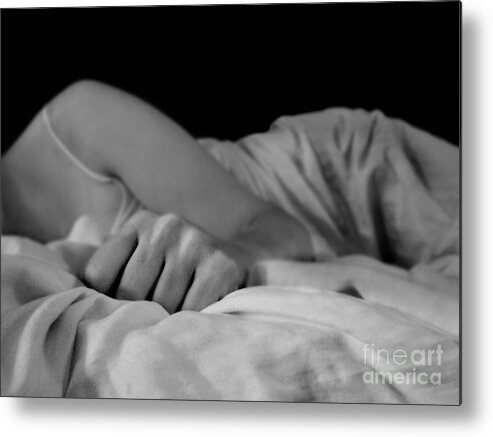 Dipasquale Metal Print featuring the photograph Cast Me Gently Into Morning For The Night Has Been Unkind #1 by Dana DiPasquale