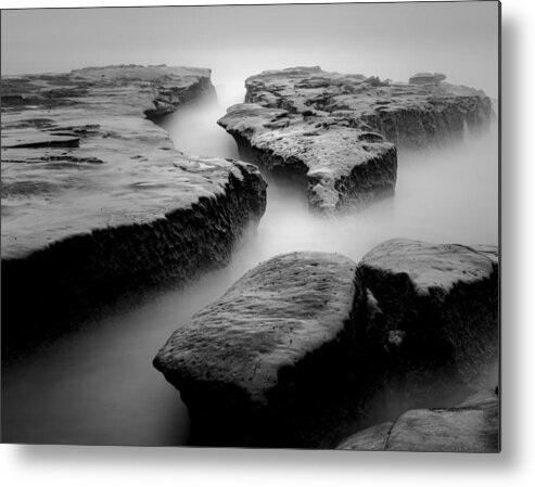Ocean Metal Print featuring the photograph Channels #1 by Joseph Smith