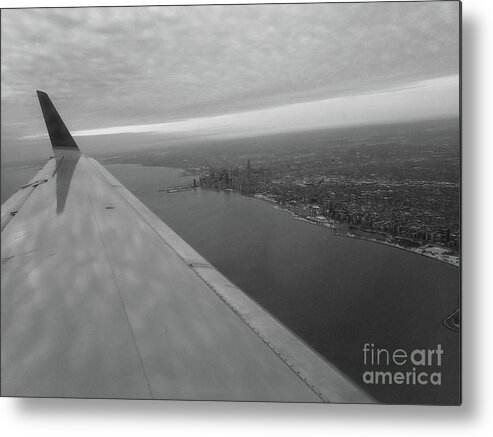 Chicago Metal Print featuring the photograph Chicago Flight #1 by FineArtRoyal Joshua Mimbs