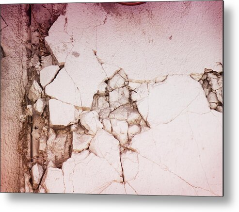 Peeling Paint Metal Print featuring the photograph Crowsfeet by Jessica Levant