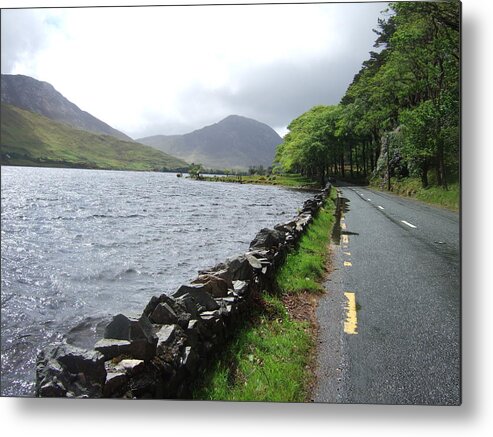 Road Metal Print featuring the photograph Ireland Beauty #1 by Jeanette Oberholtzer