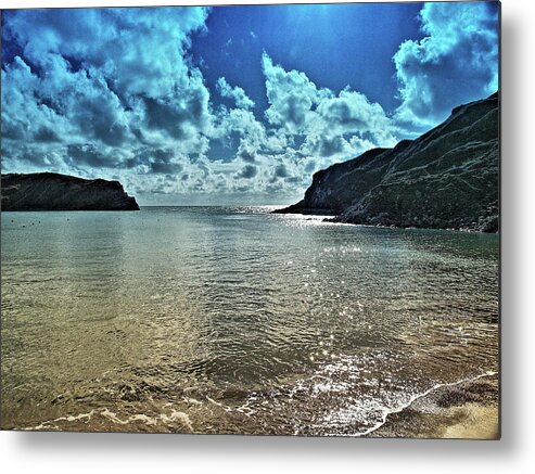 Seascapes Metal Print featuring the photograph Lulworth Cove by Richard Denyer
