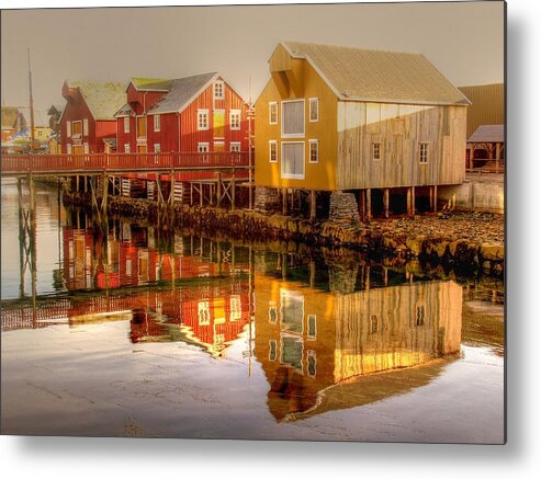 Norway Metal Print featuring the photograph Norway #1 by Paul James Bannerman