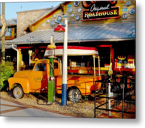 Roadhouse Metal Print featuring the photograph Roadhouse #1 by Dennis Dugan