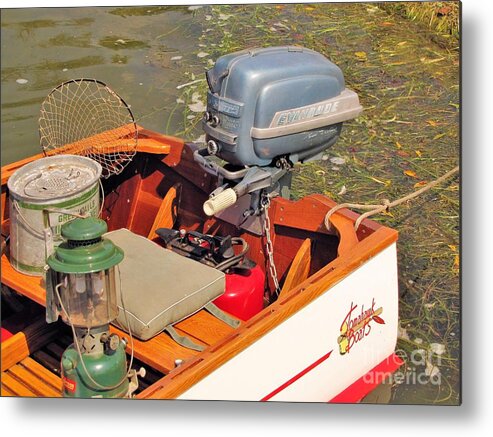 Boat Metal Print featuring the photograph Tomahawk Spirit #2 by Neil Zimmerman