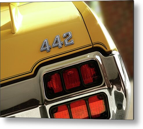 Oldsmobile Metal Print featuring the photograph 1972 Oldsmobile Cutlass 4-4-2 by Gordon Dean II