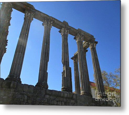 Town Metal Print featuring the photograph Evora #1 by Chani Demuijlder