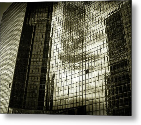 Chicago Metal Print featuring the photograph Skyscraper #1 by Tomas Donauskas