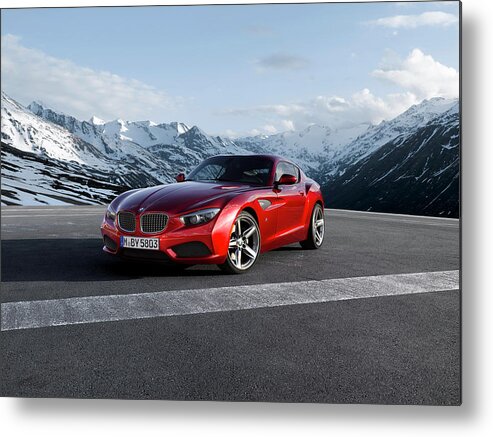 Bmw Zagato Coupe Metal Print featuring the photograph Bmw Zagato Coupe #3 by Jackie Russo