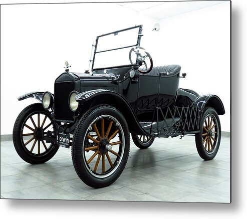 Ford Model T Metal Print featuring the photograph Ford Model T #3 by Jackie Russo