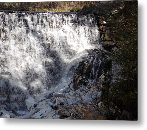 Hudson Brook Chasm Metal Print featuring the photograph Hudson Brook Chasm #3 by Catherine Gagne