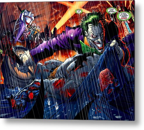 Batman Metal Print featuring the digital art Batman #38 by Super Lovely