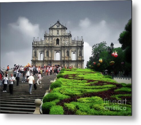 China Metal Print featuring the photograph Discovering China #10 by Marisol VB