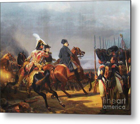 Napoleon Metal Print featuring the photograph A Napoleonic War At Versailles by Al Bourassa