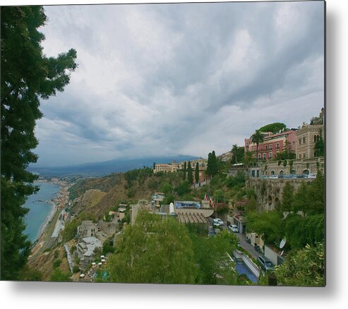 Sicily Metal Print featuring the photograph A Side of Sicily by S Paul Sahm