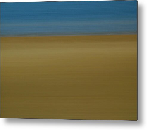 Landscape Metal Print featuring the photograph Abstract Seascape 2 by Juergen Roth