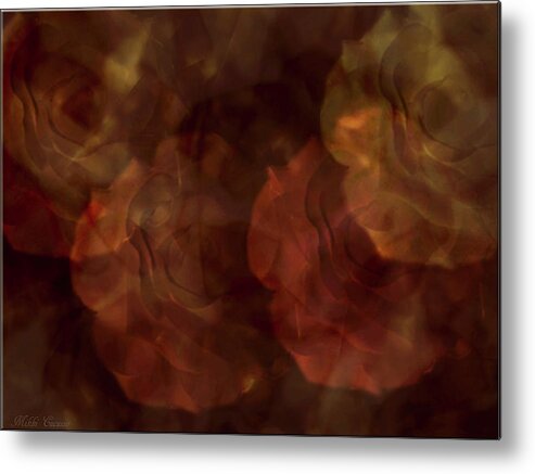 Wallart Metal Print featuring the photograph Abstract Wall Art 3 by Mikki Cucuzzo