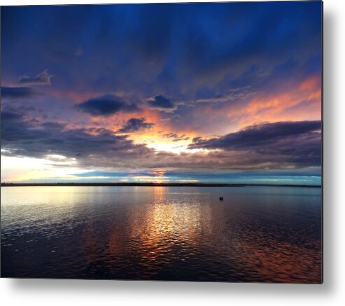 Afterglow Metal Print featuring the photograph Afterglow by Dark Whimsy