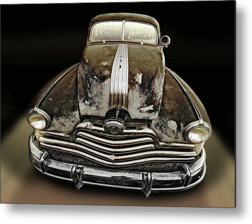 Cars Metal Print featuring the photograph American Relic by John Anderson