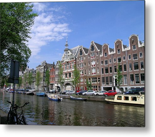 Amsterdam Metal Print featuring the photograph Amsterdam by Sandy Taylor