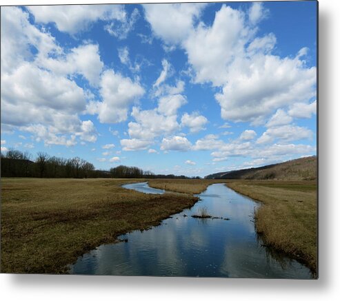 Nature Metal Print featuring the photograph April Day by Azthet Photography