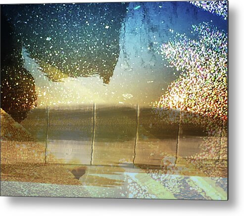 Abstract Metal Print featuring the photograph Arabian Night by Jessica Levant