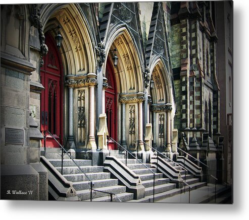 2d Metal Print featuring the photograph Arched Doorways by Brian Wallace