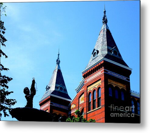 Arts And Industries Metal Print featuring the photograph Arts And Industries 3 by Randall Weidner